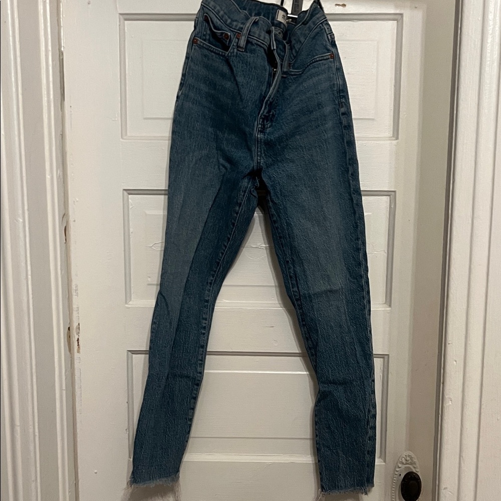 Madewell High Rise Blue Jeans